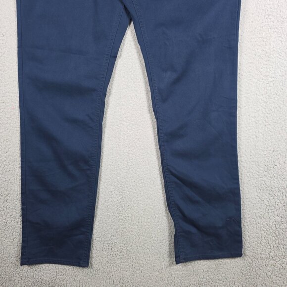 Buffalo David Bitton Pants Mens Size 34x32 Blue Cotton Archer Slim Stretch NWT - Picture 4 of 11